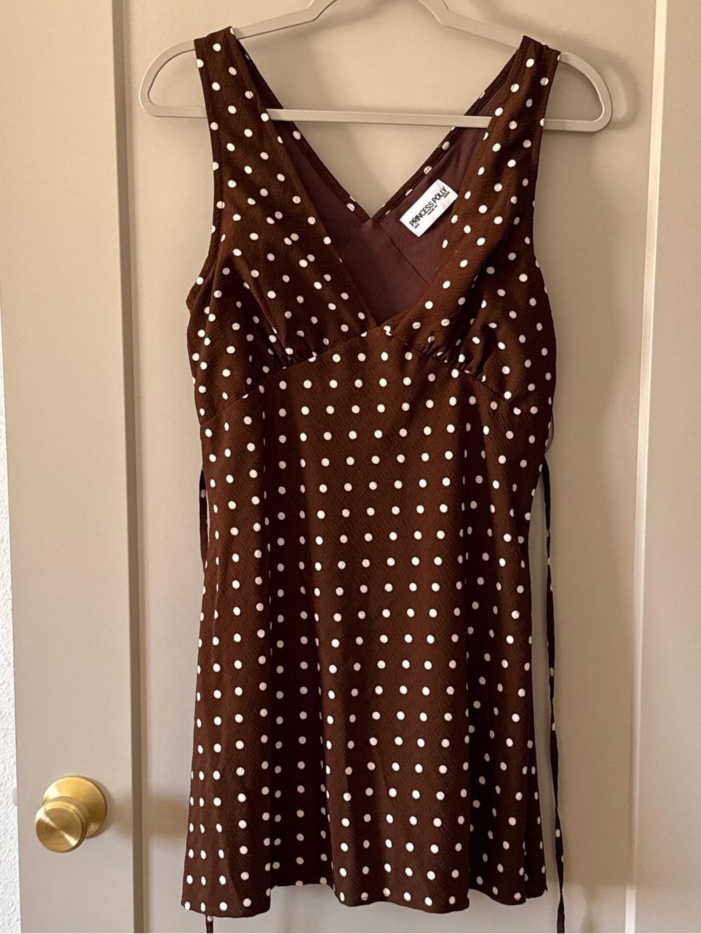 Princess Polly Nellie Polka Dot Minidress